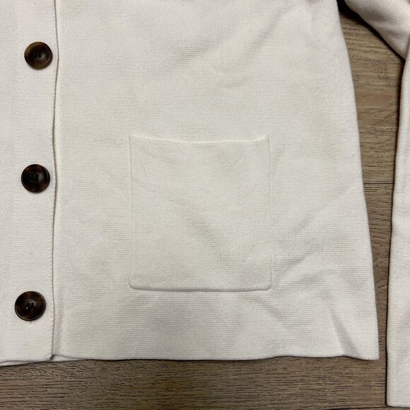 J. Crew Factory Polo Lady Jacket Cardigan Womens Size XL White NWT $138 CB956 - Picture 3 of 9